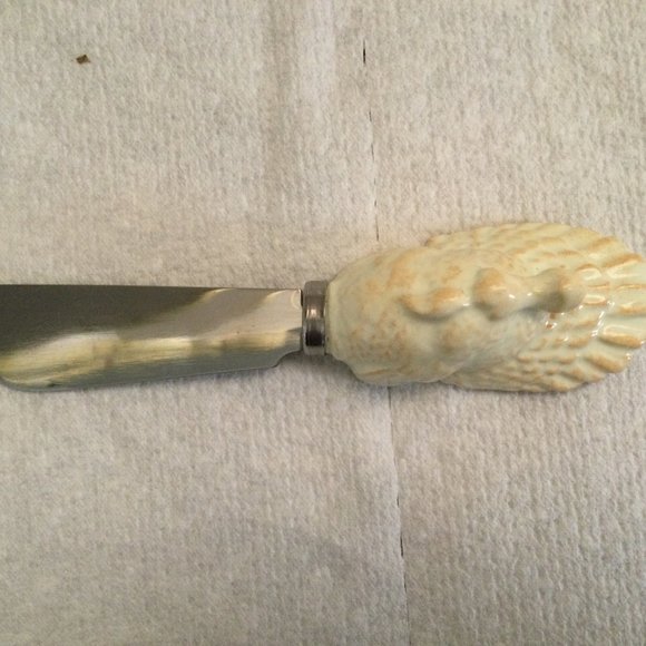 2006 Boston Warehouse homecoming Dip Bowl and Spreader 2 pieces Set ceramic - Picture 4 of 7